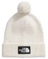 The North Face Men's Logo Box Pom Beanie In White