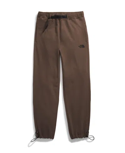 The North Face Men's Logo Sweatpants In Smokey Brown