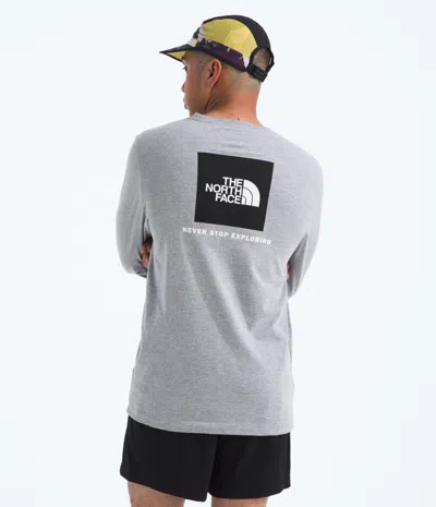 The North Face Men's Long Sleeve Box Never Stop Exploring T-shirt