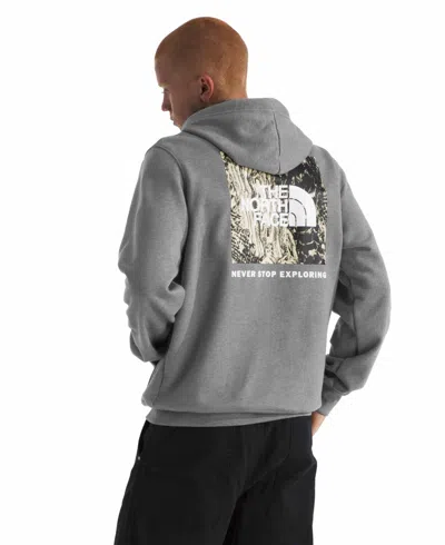 The North Face Men's Lunar New Year Snake Print Graphic Hoodie In Medium Gray Heather