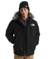 The North Face Mcmurdo Water Repellent 600 Fill Power Down Parka With Faux Fur Trim In Black