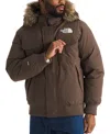 The North Face Mcmurdo Water Repellent 600 Fill Power Down Parka With Faux Fur Trim In Smokey Brown
