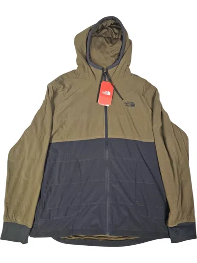 The North Face Men's Mountain 2 Sweatshirt In Beech Wood Green/weathered Black In Brown