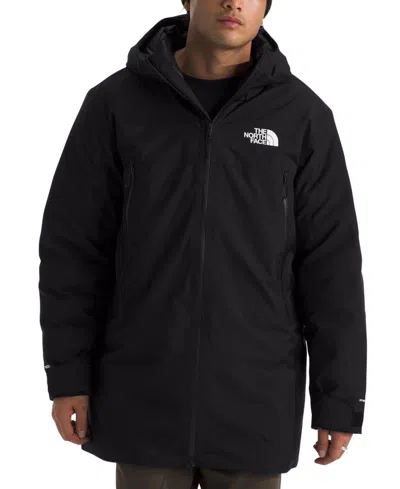 The North Face Men's Mountain Range Down Parka Jacket In Tnf Black