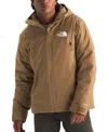 The North Face Mtn Range Water Repellent Insulated Jacket In Utility Brown
