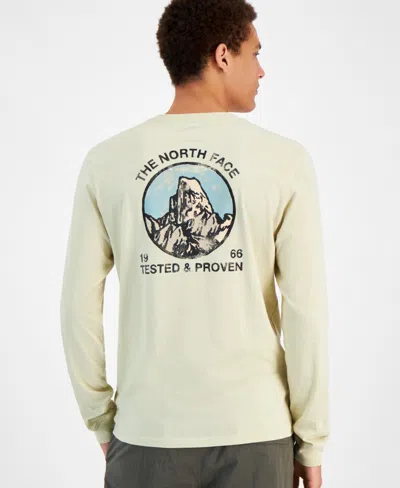 The North Face Men's Mountain Tested Short Sleeve Graphic T-shirt In Gravel