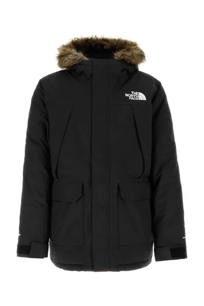 The North Face Mcmurdo Hooded Parka Coat In Black