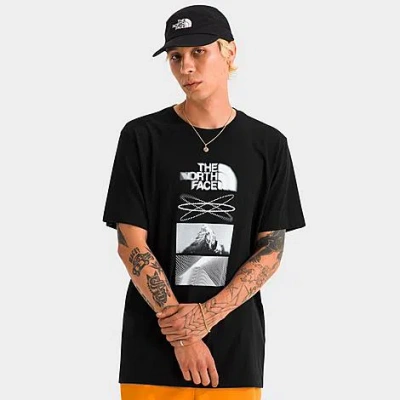 The North Face Men's Obsidian Orbit T-shirt In Black