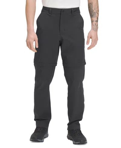 The North Face Gray Paramount Pro Convertible Trousers In Asphalt Grey-npf 4en