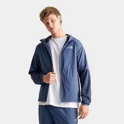 The North Face Men's Performance Woven Hooded Jacket In Blue