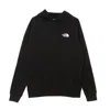The North Face Men's Raglan Red Box Hoodie Black/white In Black/white