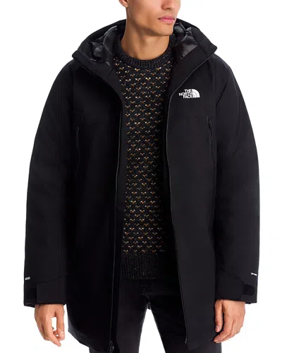 The North Face Men's Range Down Parka Jacket In Black