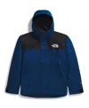 The North Face Reign On Relaxed Fit Water Repellent Jacket In Estate Blue,black