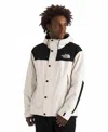 The North Face Reign On Windbreaker In White Dune,black