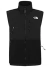 The North Face Vests With Logo In Nero