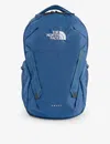 The North Face Mens Shady Blue Tnf White Vault Recycled-polyester Backpack In Shady Blue Tnf White