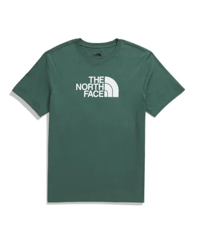 The North Face Men's Short Sleeve Core Half Dome T-shirt In Duck Green
