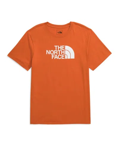 The North Face Men's Short Sleeve Core Half Dome T-shirt In Iron Bronze
