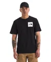 The North Face Black Cotton T-shirt In Black