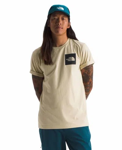 The North Face Men's Short Sleeve Fine T-shirt In Gravel
