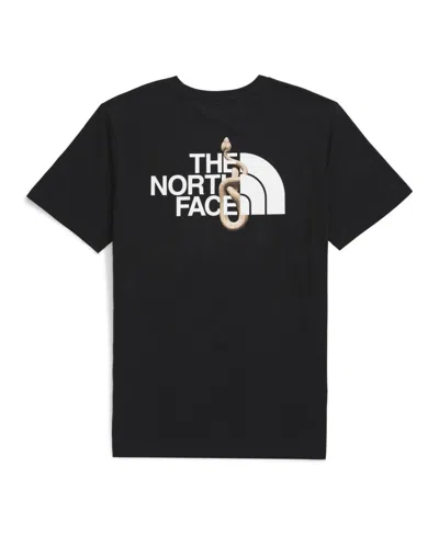 The North Face Men's Short Sleeve Lunar New Year Snake Graphic T-shirt In Black