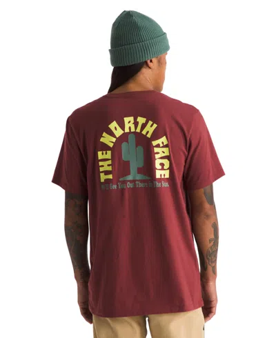 The North Face Men's Short Sleeve Public Lands Cactus T-shirt In Sumac