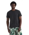 The North Face Men's Short Sleeve Tri-blend T-shirt In Dark Gray Heather