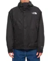 The North Face Dryvent Mono Black Jacket With Logo Printed On The Front In Tech Fabric Man