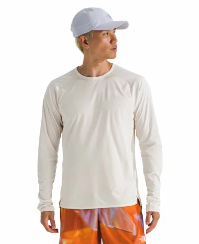 The North Face Men's Sunriser Long Sleeve Sweatshirt In White