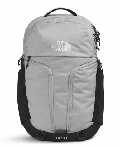 The North Face Men's Surge Backpacks Messengers In Meld Gray Dark Heather,black