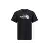 The North Face Open-necked Black Shirt In Black