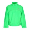 The North Face Men's Tek Piping Wind Jacket In Chlorophyll Green