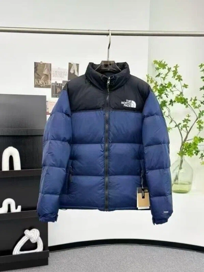 Pre-owned The North Face Men's  1996 Retro Nuptse 700 Navy Blue Down Puffer Jacket Coat