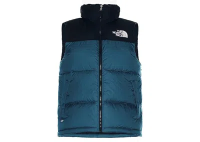 Pre-owned The North Face Men's  1996 Retro Nuptse Vest In Shady Blue