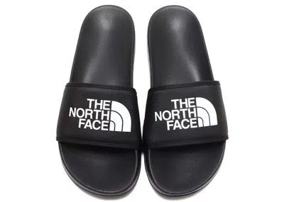 Pre-owned The North Face Men's  Base Camp Slide Iii Sneakers In Black/white