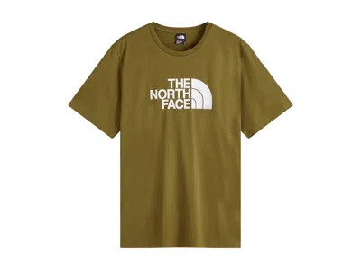 Pre-owned The North Face Men's  Easy T-shirt In Forest Olive/tnf White