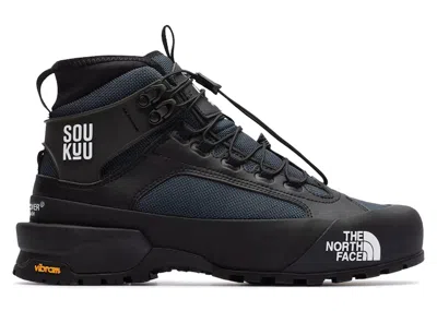 Pre-owned The North Face Men's  Glenclyffe Boot Undercover Soukuu Sneakers In Black/aviator Navy Blue In Multi