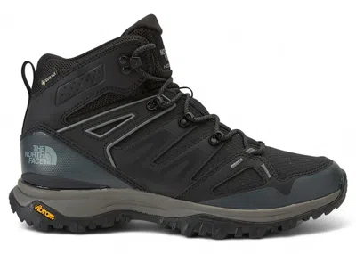 Pre-owned The North Face Men's  Hedgehog Mid Goretex Sneakers In Black/asphalt Grey