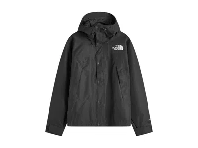 Pre-owned The North Face Men's  Mountain Mono Jacket In Tnf Black