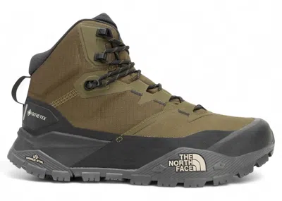 Pre-owned The North Face Men's  Offtrail Hike Mid Goretex Sneakers In Sycamore/tnf Black