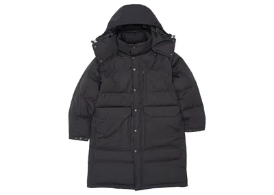 Pre-owned The North Face Men's  Purple Label 65/35 Long Sierra Parka In Jacket Black