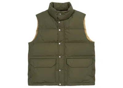 Pre-owned The North Face Men's  Purple Label 65/35 Sierra Vest In Olive In Green