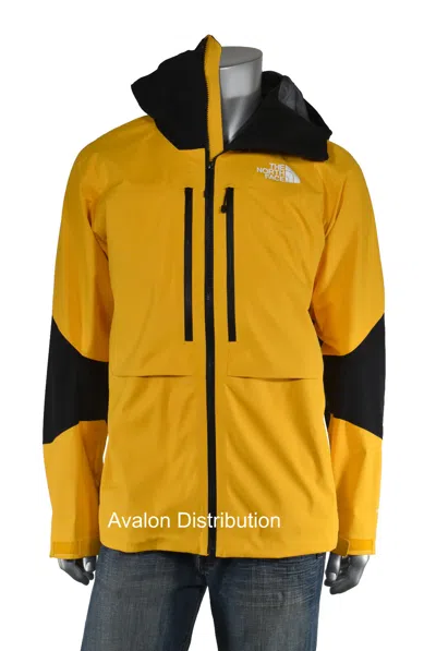 Pre-owned The North Face Men's  Summit L5 Dv Dryvent Waterproof Ski Shell Jacket $599 In Summit Gold/tnf Black