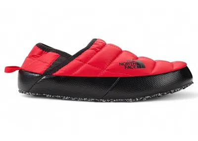 Pre-owned The North Face Men's  Thermoball Traction Mule V Sneakers In Red/black In Multi