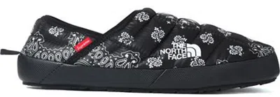 Pre-owned The North Face Men's  Traction Mule Supreme Bandana Sneakers In Black