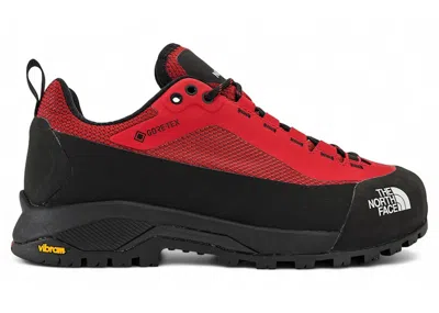 Pre-owned The North Face Men's  Verto Alpine Goretex Sneakers In Red/black In Multi