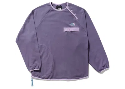 Pre-owned The North Face Men's  X Clot Fleece Pullover In Purple