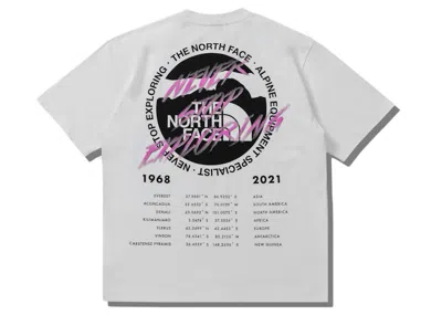 Pre-owned The North Face Men's  X Invincible Half Dome Graphic T-shirt In White