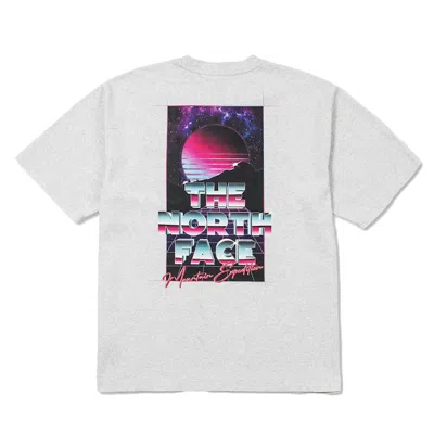 Pre-owned The North Face Men's  X Invincible Printed Graphic Tee Shirt In Grey