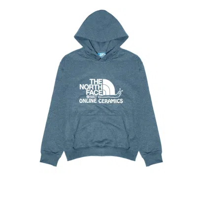 Pre-owned The North Face Men's  X Online Ceramics Regrind Hoodie In Blue